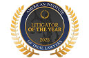 American Institute of Trial Lawyers Litigator of the Year award logo